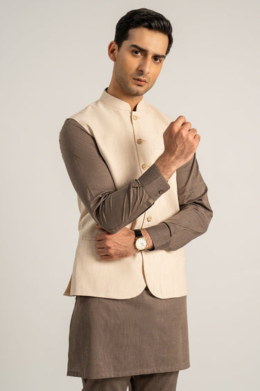 Fawn Waist Coat For Men - Prime Point Store