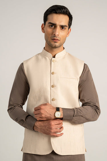 Fawn Waist Coat For Men - Prime Point Store