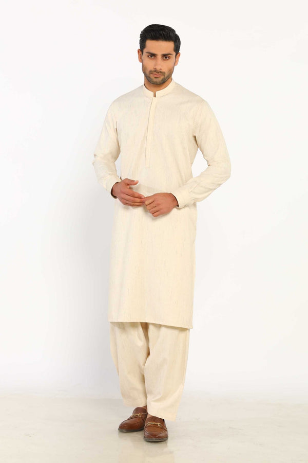 Fawn Wash & Wear Shalwar Kameez - Prime Point Store