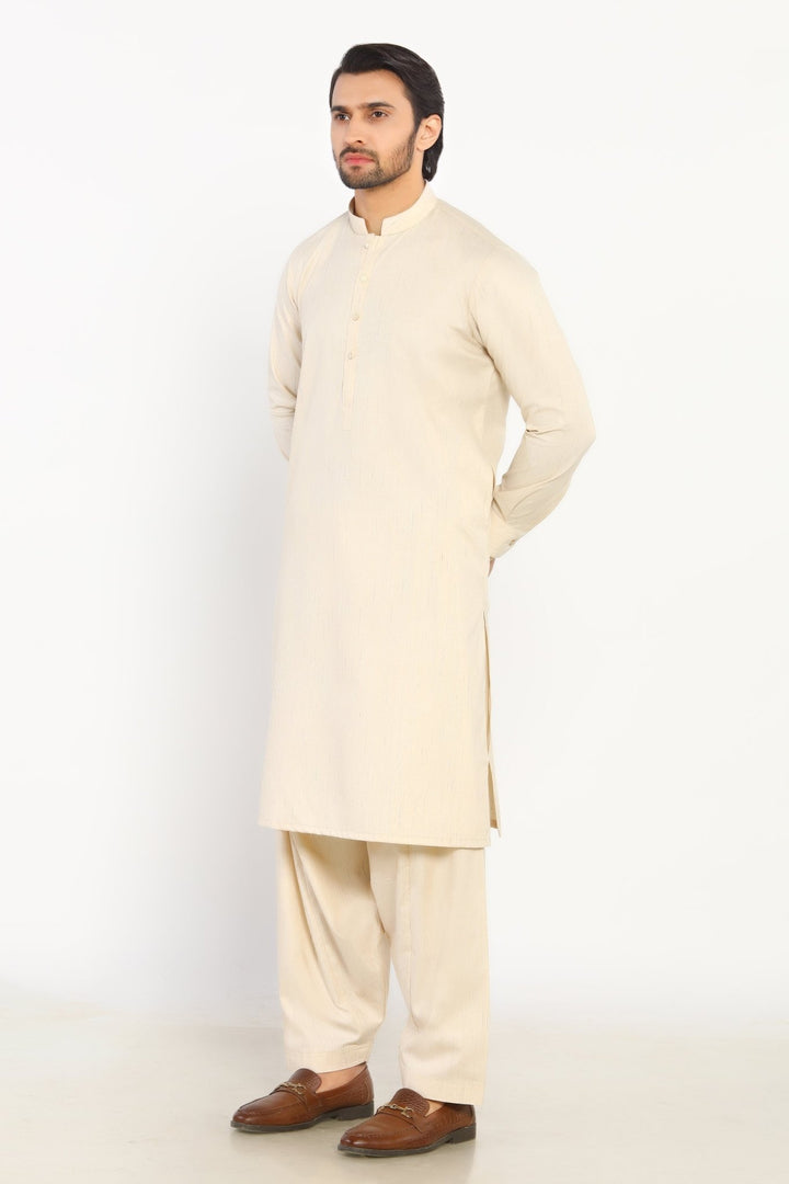 Fawn Wash & Wear Shalwar Kameez - Prime Point Store