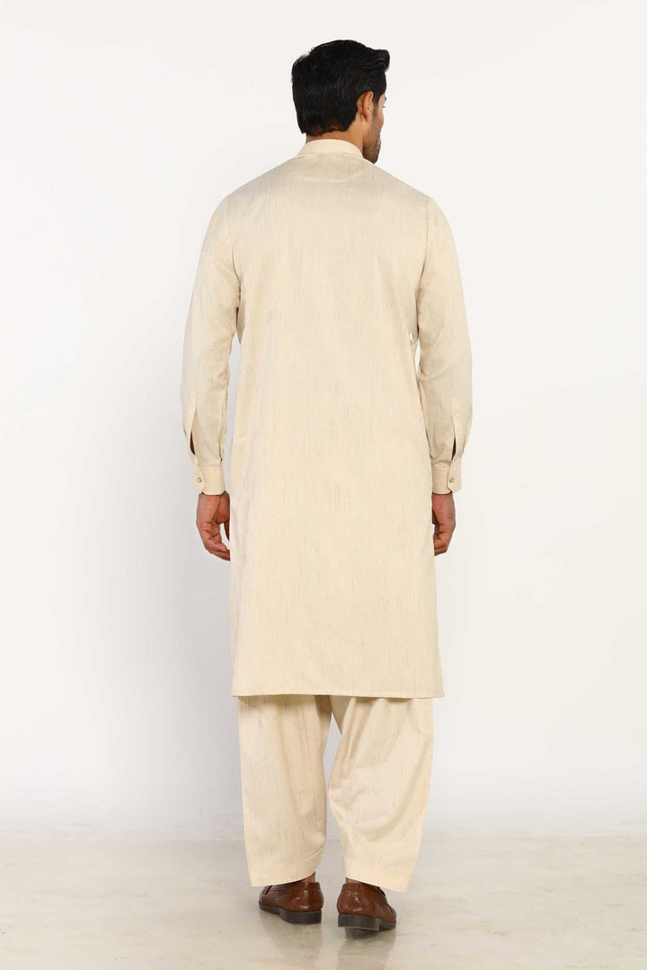 Fawn Wash & Wear Shalwar Kameez - Prime Point Store