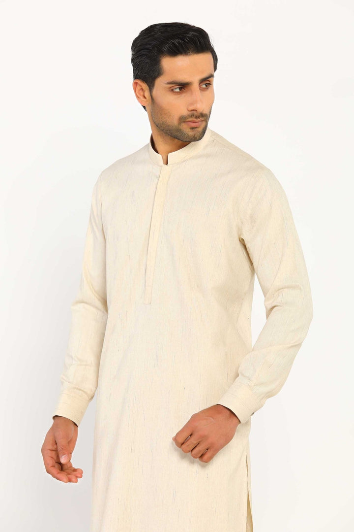 Fawn Wash & Wear Shalwar Kameez - Prime Point Store