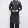 Grey Cotton Casual Shalwar Kameez For Men - Prime Point Store