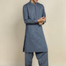 Grey Wash & Wear Kameez Shalwar For Men - Prime Point Store