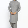 Grey Wash & Wear Shalwar Kameez - Prime Point Store