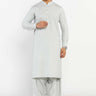 Grey Wash & Wear Shalwar Kameez - Prime Point Store