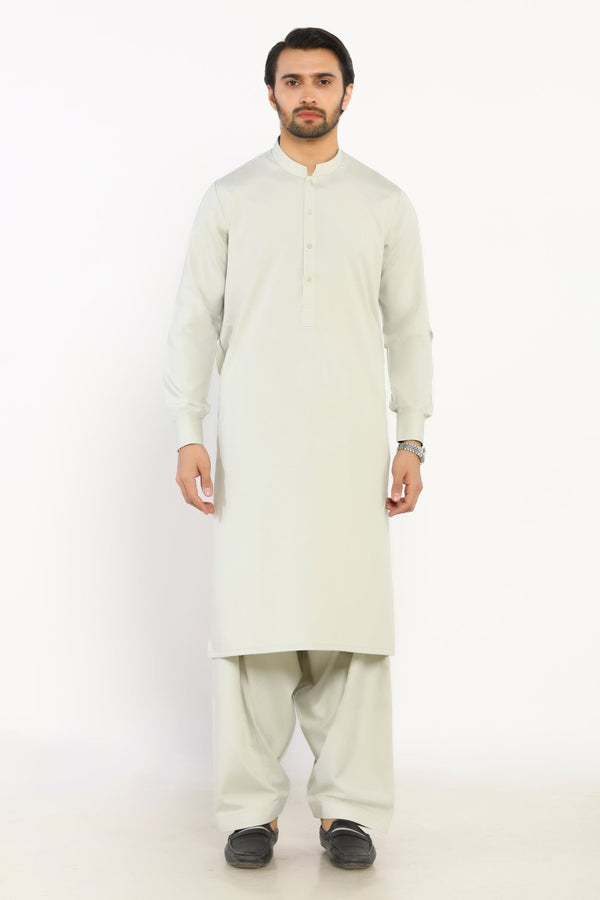 Ivory Wash & Wear Shalwar Kameez - Prime Point Store