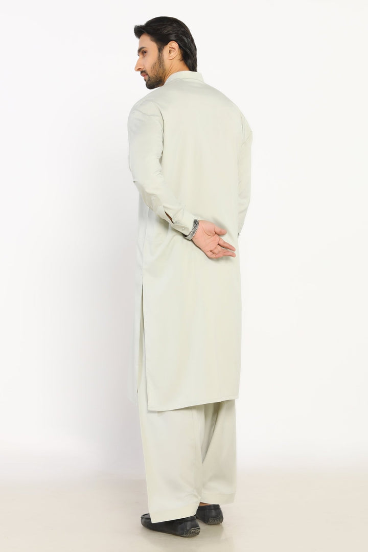 Ivory Wash & Wear Shalwar Kameez - Prime Point Store