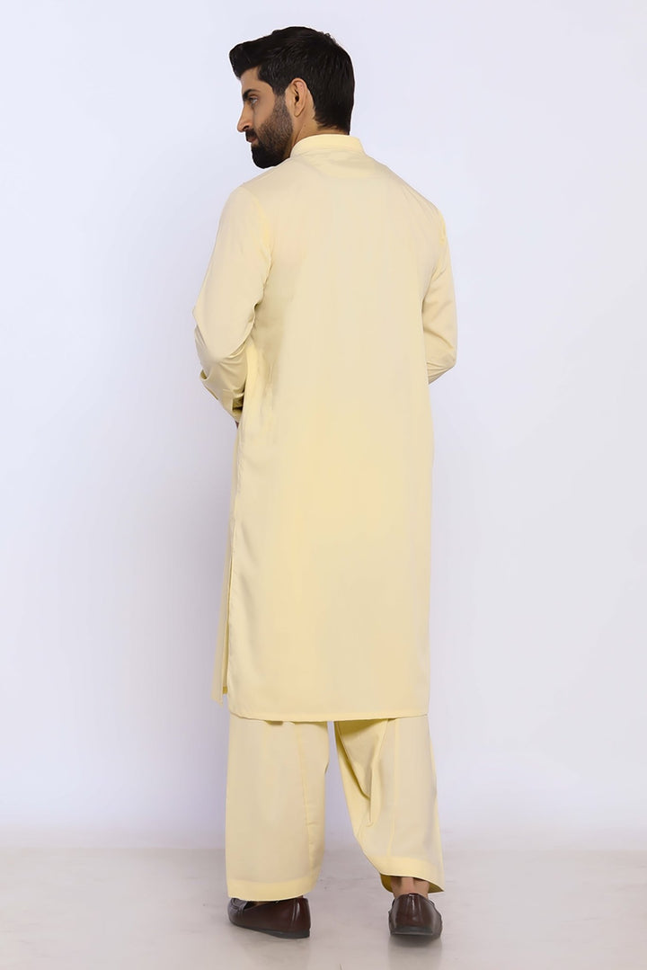 Lemon Wash & Wear Shalwar Kameez - Prime Point Store