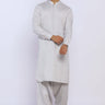 L/Grey Wash & Wear Shalwar Kameez - Prime Point Store