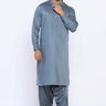 L/Grey Wash & Wear Shalwar Kameez - Prime Point Store