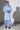 Light Blue Blended Casual Shalwar Kameez For Men - Prime Point Store