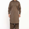 Light Brown Wash & Wear Shalwar Kameez - Prime Point Store