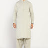 Light Fawn Wash & Wear Shalwar Kameez - Prime Point Store