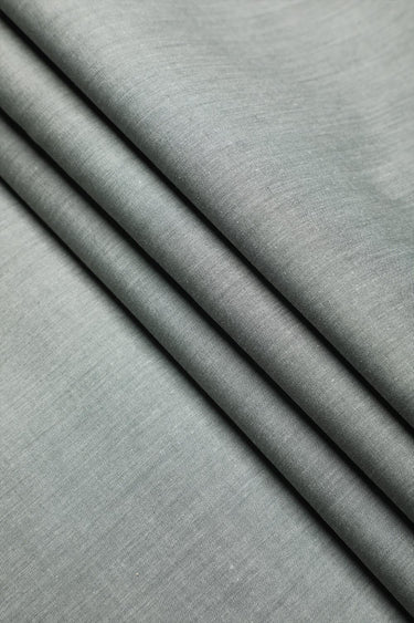 Light Green Cotton Mix Unstitched Suit For Men - Prime Point Store