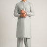 Light Grey Wash & Wear Shalwar Kameez For Men - Prime Point Store