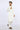 Milky White Blended Casual Shalwar Kameez For Men - Prime Point Store