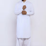 Milky White Wash & Wear Shalwar Kameez - Prime Point Store