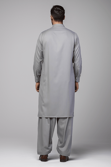 Muave Blended Casual Shalwar Kameez For Men - Prime Point Store