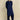 Navy Blue Cotton Embroidered Kameez Shalwar For Men - Prime Point Store