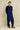 Navy Blue Cotton Embroidered Kameez Shalwar For Men - Prime Point Store