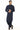 Navy Blue Fashion Wash & Wear Shalwar Kameez For Men - Prime Point Store