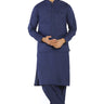 Navy Blue Men Wash & Wear Shalwar Kameez - Prime Point Store