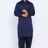 N/Blue Wash & Wear Shalwar Kameez - Prime Point Store