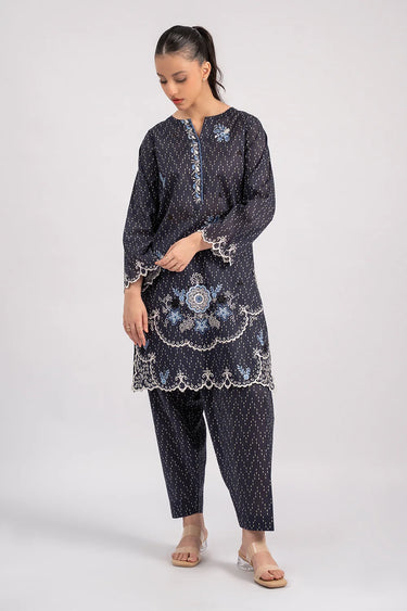 2 Piece - Embroidered Lawn Suit