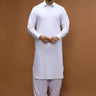 Off White Cotton Casual Shalwar Kameez For Men - Prime Point Store