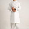 Off White Wash & Wear Shalwar Kameez For Men - Prime Point Store