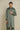 Olive Cotton Satin Kameez Shalwar For Men - Prime Point Store