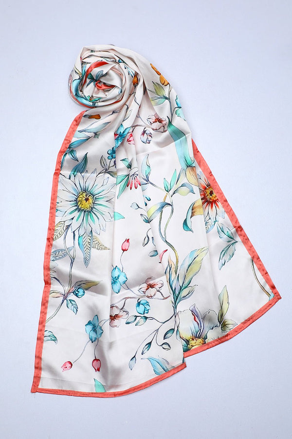 Silk Printed Stole - Prime Point Store