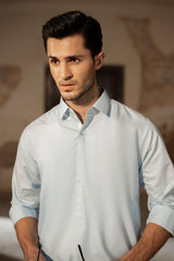 Sky Blue Wash & Wear Shalwar Kameez For Men - Prime Point Store