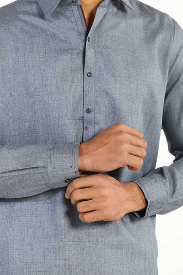 Sky Blue Wash & Wear Shalwar Kameez - Prime Point Store