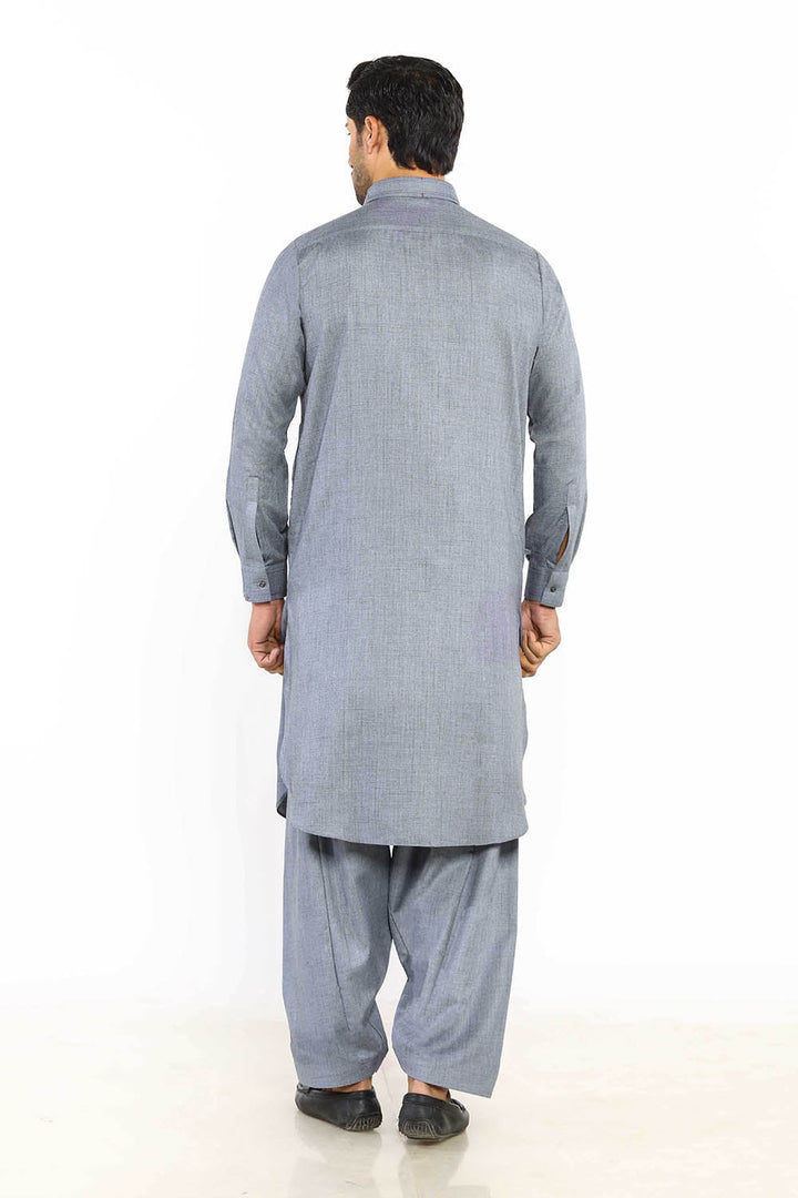 Sky Blue Wash & Wear Shalwar Kameez - Prime Point Store