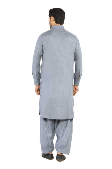 Sky Blue Wash & Wear Shalwar Kameez - Prime Point Store