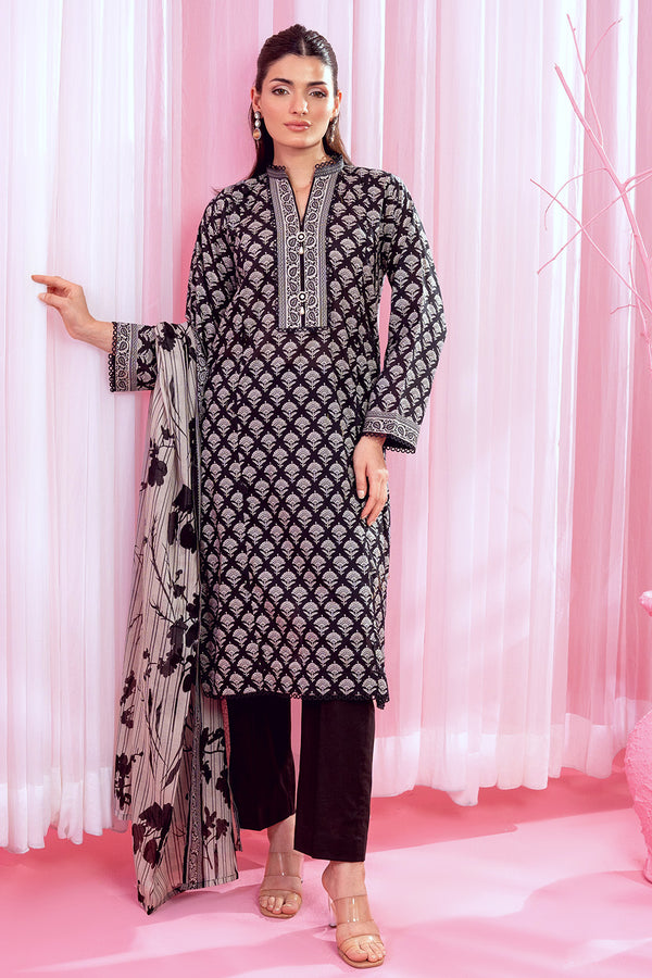 3 Pc Printed Lawn Unstitched