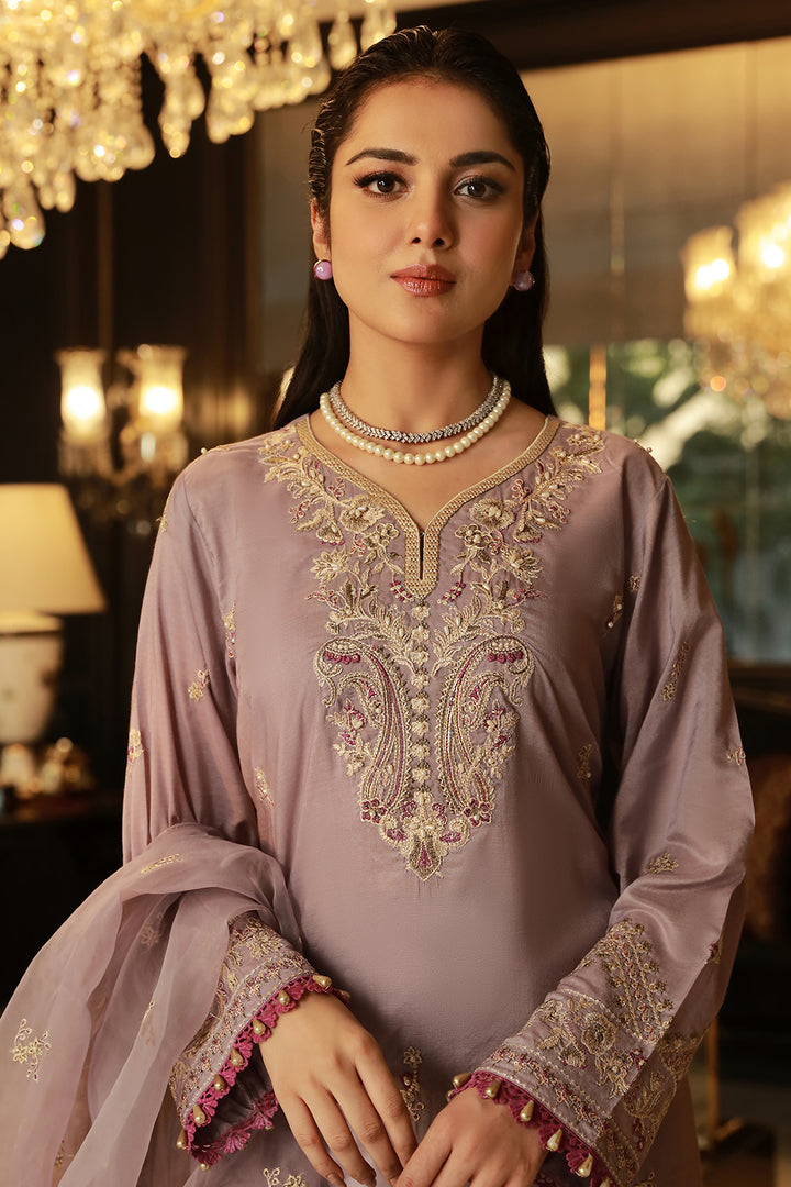 3 Pc Embroidered Luxury Unstitched - Prime Point Store