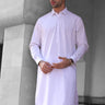 White Cotton Casual Shalwar Kameez For Men - Prime Point Store