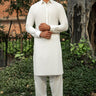 White PV Shalwar Kameez For Men - Prime Point Store