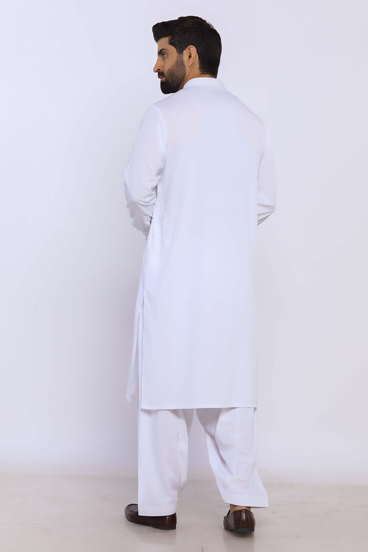 White Wash & Wear Shalwar Kameez - Prime Point Store