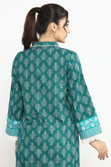 2 Piece - Printed Khaddar Suit