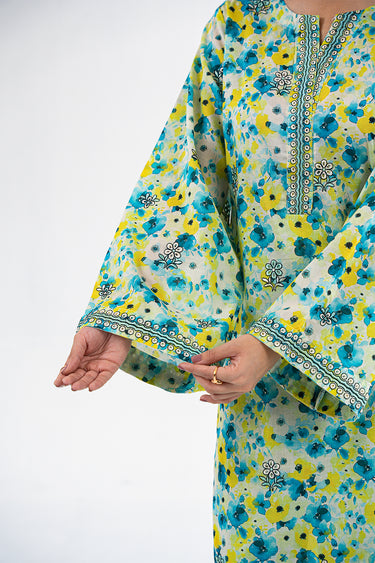 2 Piece -  Printed Lawn Suit