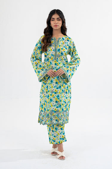 2 Piece -  Printed Lawn Suit