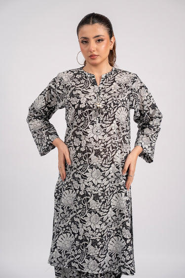 2 Piece - Printed Lawn Suit