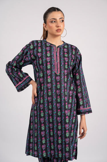 2 Pc Cotton Lawn Printed Stitched Suit