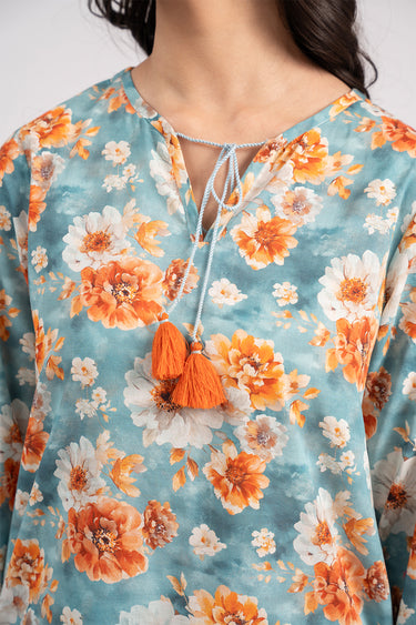 2 Piece - Printed Lawn Suit
