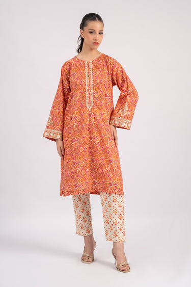 2 Piece - Printed Lawn Suit