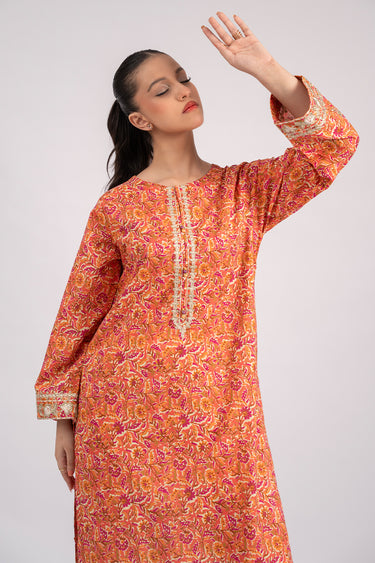 2 Piece - Printed Lawn Suit